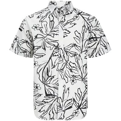 JACK & JONES JORLAFAYETTE AOP skjorta SS, Molndansare, XS JACK & JONES JORLAFAYETTE AOP skjorta SS, Molndansare, XS