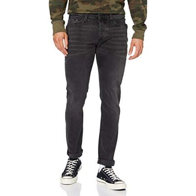 Mavi Yves jeans för män, Dark Smoke svart, 38W x 38L Mavi Yves jeans för män, Dark Smoke svart, 38W x 38L