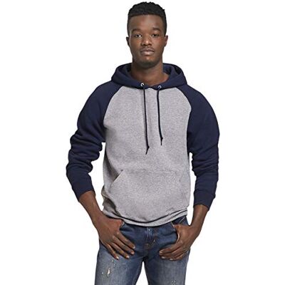 Russell Athletic herr Dri-Power tröja fleece huvtröja sweatshirt, Huvtröja-oxford/marinblå, S Russell Athletic herr Dri-Power tröja fleece huvtröja sweatshirt, Huvtröja-oxford/marinblå, S