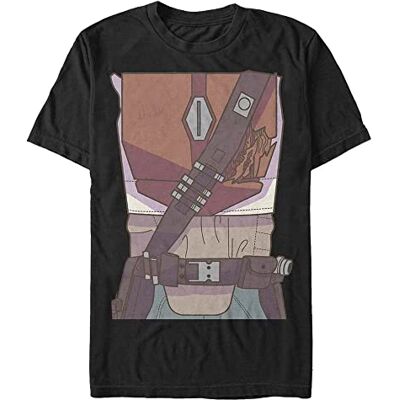 Star Wars Unisex teckning kostym organisk kortärmad T-shirt, svart, S Star Wars Unisex teckning kostym organisk kortärmad T-shirt, svart, S