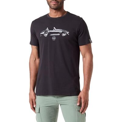 Teddy Smith T-shirt med rund hals T-Cars MC, Antracit, S Teddy Smith T-shirt med rund hals T-Cars MC, Antracit, S