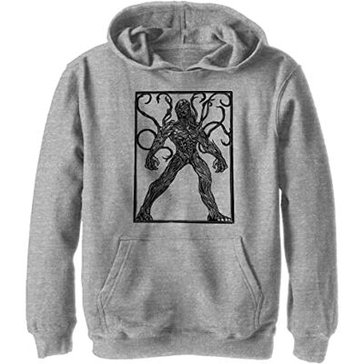 Marvel The Eternals Kro Woodcut Hoodie, atletisk Heather, S, Athletic Heather, S Marvel The Eternals Kro Woodcut Hoodie, atletisk Heather, S, Athletic Heather, S