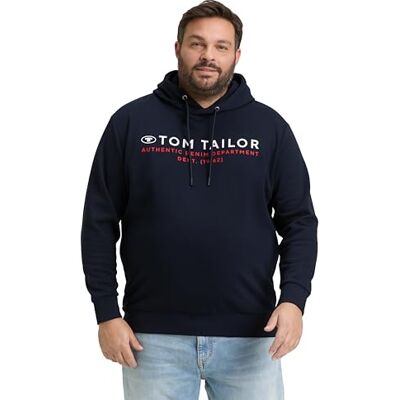 TOM TAILOR Plussize herrtröja, 10668 – himmelskaptensblå, XXL plus size TOM TAILOR Plussize herrtröja, 10668 – himmelskaptensblå, XXL plus size