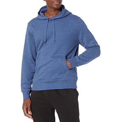 Amazon Essentials Men's Fleecetröja med huva (finns i Big & Tall), Blå ljung, M Amazon Essentials Men's Fleecetröja med huva (finns i Big & Tall), Blå ljung, M