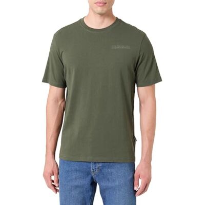 Napapijri Saley t-shirt grön djup, Grön, 3XL Napapijri Saley t-shirt grön djup, Grön, 3XL