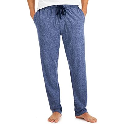 Hanes Jerseybyxor för män pyjamasbotten, denim, M Hanes Jerseybyxor för män pyjamasbotten, denim, M