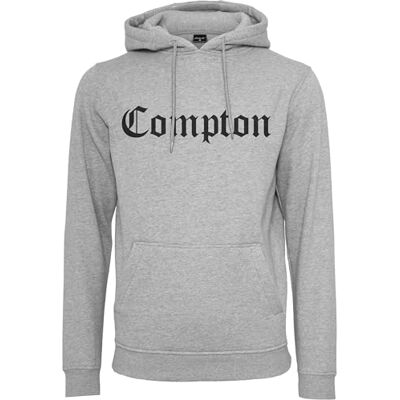 Tee herr huvtröja Compton hoodie, svart (black), gr. XL Tee herr huvtröja Compton hoodie, svart (black), gr. XL
