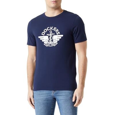 Dockers Short Sleeve Graphic Tee Navy Xl - Dockers Short Sleeve Graphic Tee Navy Xl -