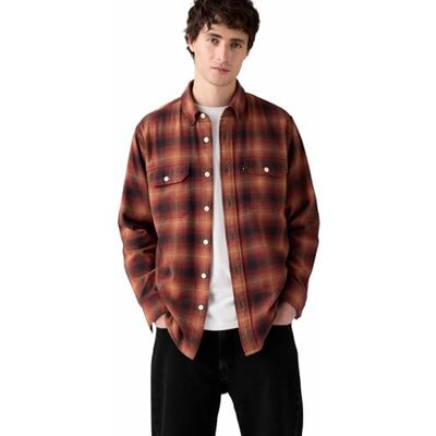 Levi's Classic Worker Scottie Plaid Tobak Bro Levi's Classic Worker Scottie Plaid Tobak Bro
