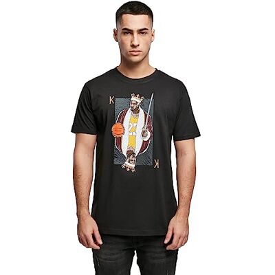 Tee Herr King James La T-shirt, svart, S Tee Herr King James La T-shirt, svart, S