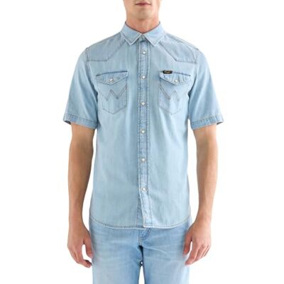 Wrangler , herrskjorta, SS Western skjorta Wrangler , herrskjorta, SS Western skjorta