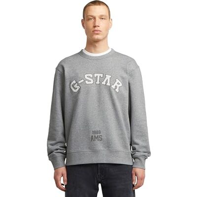 G-STAR Applique r sw, Flerfärgad (Medium Grey Htr D27963-d257-8073), M G-STAR Applique r sw, Flerfärgad (Medium Grey Htr D27963-d257-8073), M