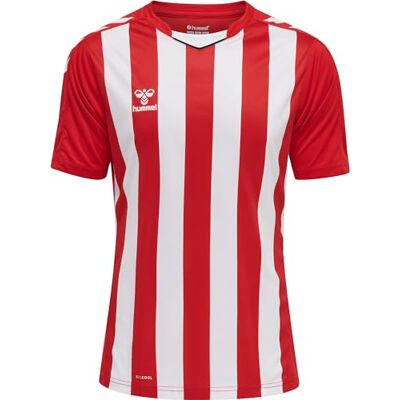 hummel Randig tröja, Färg: röd, XXL hummel Randig tröja, Färg: röd, XXL