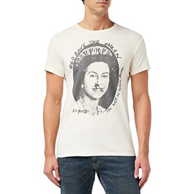cotton division MESEXPISTS009 T-shirt, naturlig, S herr cotton division MESEXPISTS009 T-shirt, naturlig, S herr
