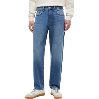 Tommy Jeans herr Sonny Rglr Tprd Bj0133 DM0DM23285 avsmalnad, denim (denim medium), 30W/36L Tommy Jeans herr Sonny Rglr Tprd Bj0133 DM0DM23285 avsmalnad, denim (denim medium), 30W/36L