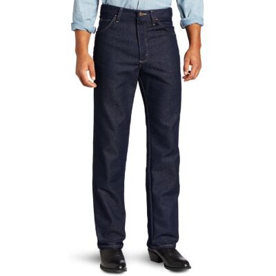 Wrangler Robust slitage för män normal passform stretchjeans, denim, 32W x 32L Wrangler Robust slitage för män normal passform stretchjeans, denim, 32W x 32L