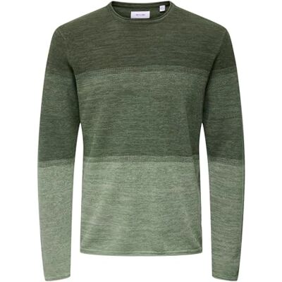 Only & Sons Onsfelix Reg 12 Crew Knit Noos, Castor Gray, XS Only & Sons Onsfelix Reg 12 Crew Knit Noos, Castor Gray, XS