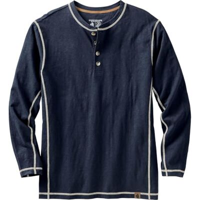 Legendary Whitetails mäns Maverick Slub Henley skjorta, Marinblått Xsp, L Legendary Whitetails mäns Maverick Slub Henley skjorta, Marinblått Xsp, L