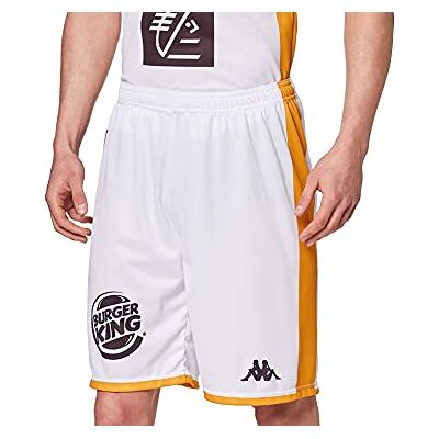 Orléans Loiret Orléans officiella shorts hemma, 2019–2020 basket, unisex M vit Orléans Loiret Orléans officiella shorts hemma, 2019–2020 basket, unisex M vit
