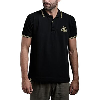Cressi Polo Man, Svart/Gul, 3XL Cressi Polo Man, Svart/Gul, 3XL