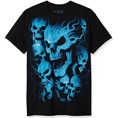 Liquid Blue T-shirt för män, Svart, M Liquid Blue T-shirt för män, Svart, M