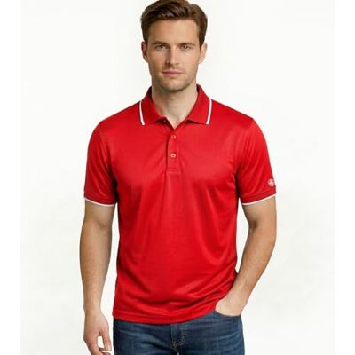 Island Green herr Igts1899 mäns ryggoke detalj stretch snabbtorkande prestanda golf polo skjorta golf pikétröja (paket med 1) Island Green herr Igts1899 mäns ryggoke detalj stretch snabbtorkande prestanda golf polo skjorta golf pikétröja (paket med 1)