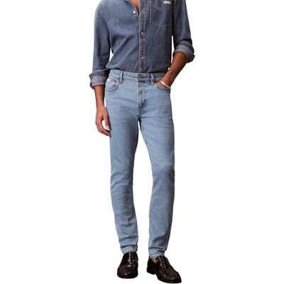 Calvin herr smal avsmalnande Adam Lt Stone Jean LV04RF929G jeans, blå, 31W/34L Calvin herr smal avsmalnande Adam Lt Stone Jean LV04RF929G jeans, blå, 31W/34L