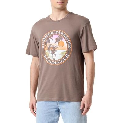 JACK & JONES JJOWEN Sommar Tee SS Crew Neck, Bungysnöre, XS JACK & JONES JJOWEN Sommar Tee SS Crew Neck, Bungysnöre, XS