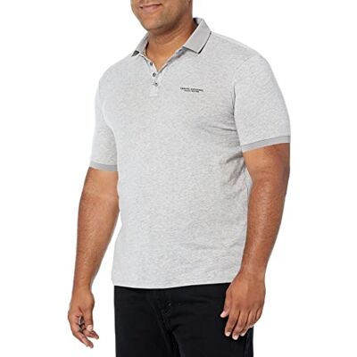Giorgio Armani Pikétröja för män, Grå, XS Giorgio Armani Pikétröja för män, Grå, XS