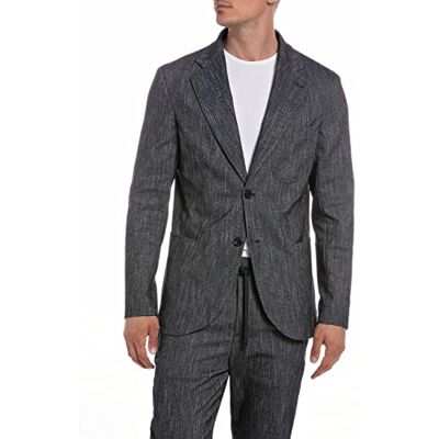 Replay herr kavaj sportig, blå (blå 020), M, Blå 020, M Replay herr kavaj sportig, blå (blå 020), M, Blå 020, M