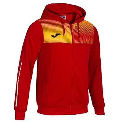 Joma Gul röd eco supernova huva jacka Joma Gul röd eco supernova huva jacka