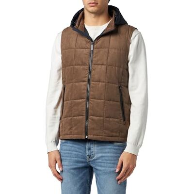 bugatti Sportswear västar för män, cognac-20, 48 bugatti Sportswear västar för män, cognac-20, 48