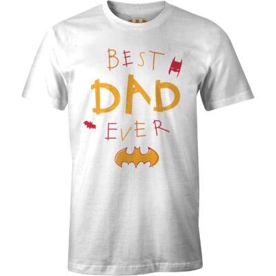 BATMAN MEBATMBTS206 T-shirt, vit, S herr BATMAN MEBATMBTS206 T-shirt, vit, S herr