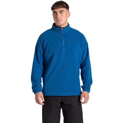 Craghoppers herr Esk halv dragkedja fleece isolerad lager topp blå, BLÅ, L Craghoppers herr Esk halv dragkedja fleece isolerad lager topp blå, BLÅ, L