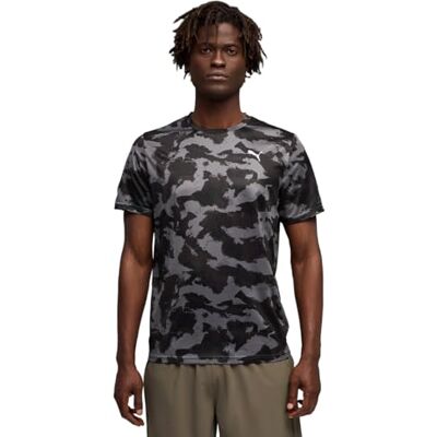 PUMA M TAD Essentials AOP TEE Black PUMA M TAD Essentials AOP TEE Black