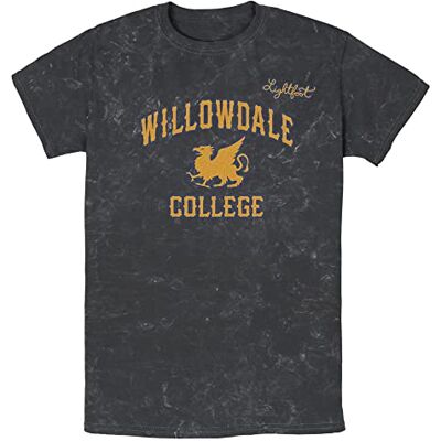 Disney Onward Willowdale College kortärmad t-shirt för unga män, Svart, L Disney Onward Willowdale College kortärmad t-shirt för unga män, Svart, L
