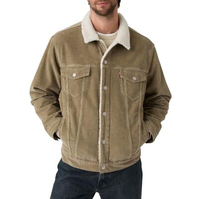Levi's Herrjeansjacka avslappnad passform Sherpa Trkr Levi's Herrjeansjacka avslappnad passform Sherpa Trkr