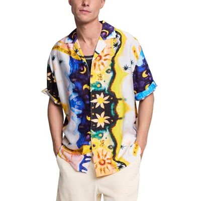 Desigual Herrskjorta vit L Desigual Herrskjorta vit L