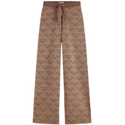 Scotch & Soda Monogram Jacquard Stickade byxor Shorts, Ökensand, S Scotch & Soda Monogram Jacquard Stickade byxor Shorts, Ökensand, S