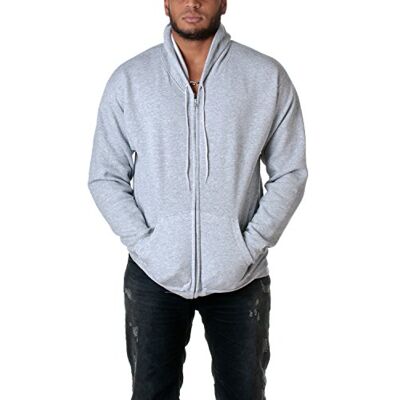 Hanes Huvtröja för män, Lätt stål, XXL Hanes Huvtröja för män, Lätt stål, XXL