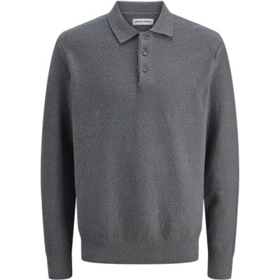 JACK & JONES Jjspence Knit Polo Ls, Slottsklippa, XL JACK & JONES Jjspence Knit Polo Ls, Slottsklippa, XL