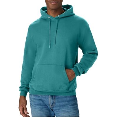 Hanes herrtröja med huva, ogenomskinlig, Spansk mossa, XL Hanes herrtröja med huva, ogenomskinlig, Spansk mossa, XL