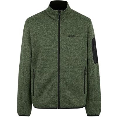 Regatta Newhill fleece för män, svart-guld-flinga, storlek 3XL Regatta Newhill fleece för män, svart-guld-flinga, storlek 3XL