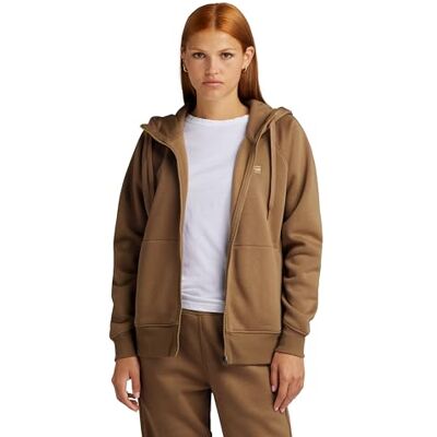 G-STAR RAW Premium Core 2.1 Thru sweatshirt med huva, Beige (Safari D22727-c235-b444), XXS G-STAR RAW Premium Core 2.1 Thru sweatshirt med huva, Beige (Safari D22727-c235-b444), XXS