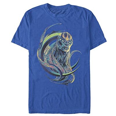Marvel Unisex The Eternals-Kro Colors Organic Short Sleeve T-shirt, Ljusblå, M Marvel Unisex The Eternals-Kro Colors Organic Short Sleeve T-shirt, Ljusblå, M