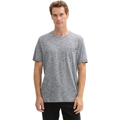 TOM TAILOR T-shirt för män, 10435 Mörkblå ränder, L TOM TAILOR T-shirt för män, 10435 Mörkblå ränder, L