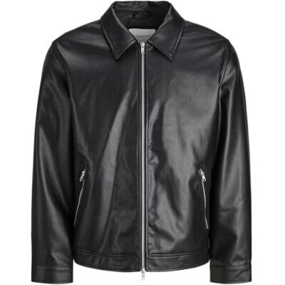 JACK & JONES Jjecasablanca Pu-jacka Noos, svart, x_s, svart, XS JACK & JONES Jjecasablanca Pu-jacka Noos, svart, x_s, svart, XS