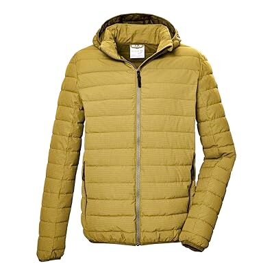 G.I.G.A. DX herr quiltad jacka/övergångsjacka med dragkedja huva GS 84 MN QLTD JCKT, bränd gul, 3XL, 43131-000 G.I.G.A. DX herr quiltad jacka/övergångsjacka med dragkedja huva GS 84 MN QLTD JCKT, bränd gul, 3XL, 43131-000