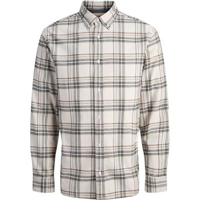 JACK & JONES Jprblubarkley flanell X-Mas L/S Shirt Ch, Moonbeam, M JACK & JONES Jprblubarkley flanell X-Mas L/S Shirt Ch, Moonbeam, M