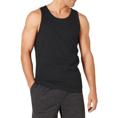 Amazon Essentials Men's Linne smal passform, Svart, M Amazon Essentials Men's Linne smal passform, Svart, M